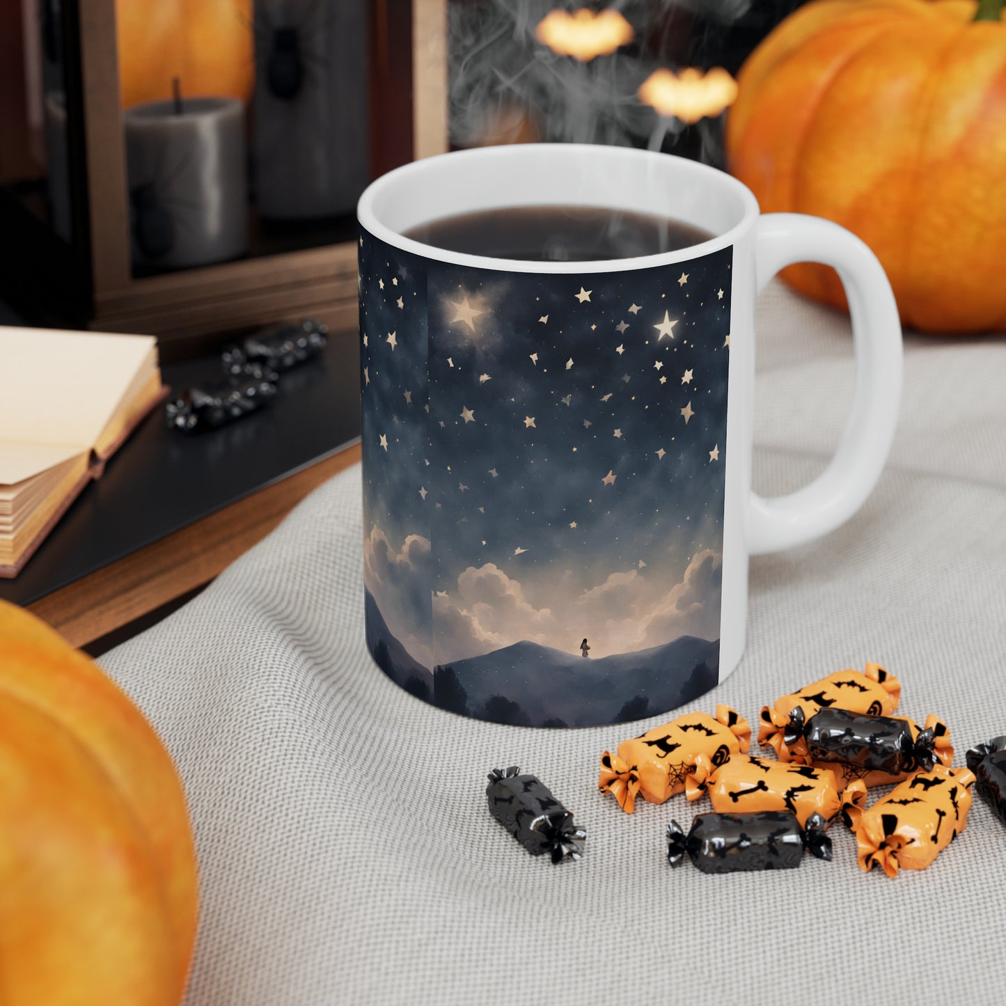 Stars Ceramic Mug, 11oz