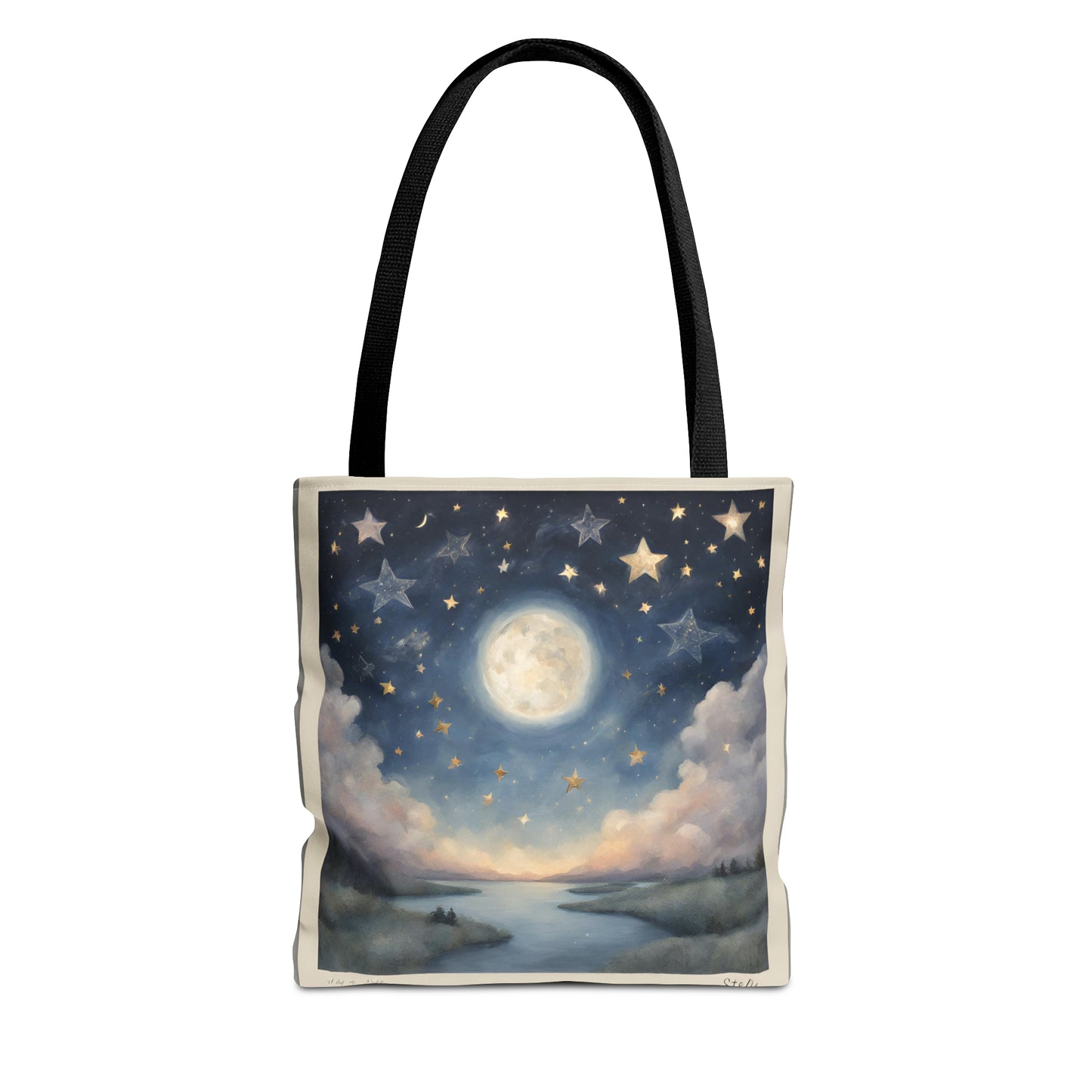 Moon Tote Bag (AOP)