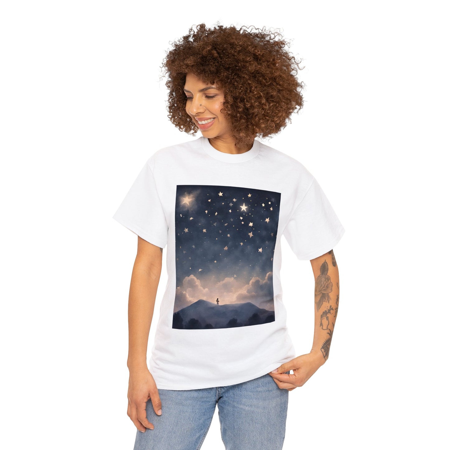 Stars Unisex Heavy Cotton Tee