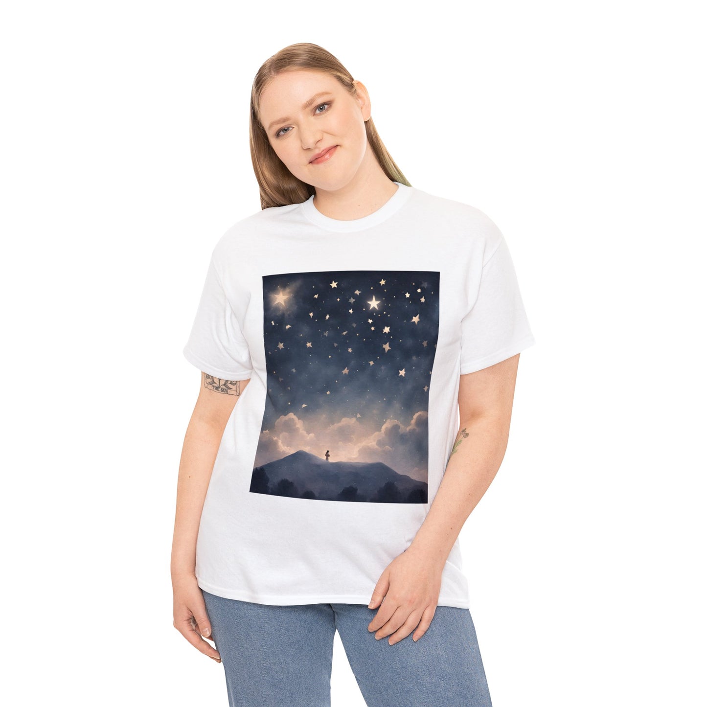 Stars Unisex Heavy Cotton Tee