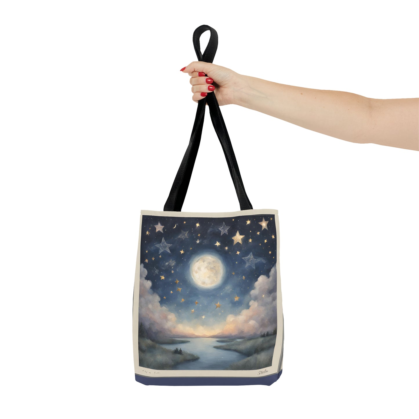 Moon Tote Bag (AOP)