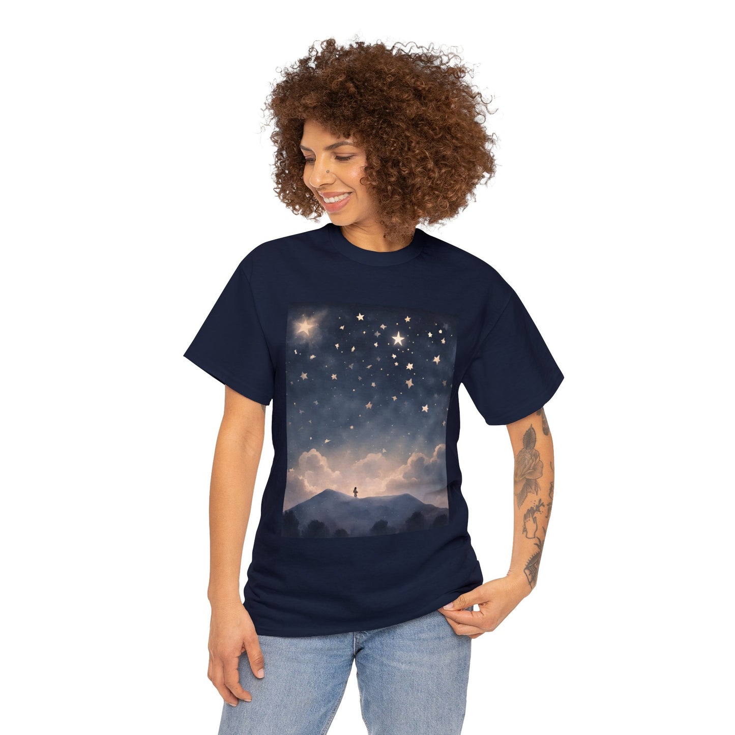 Stars Unisex Heavy Cotton Tee