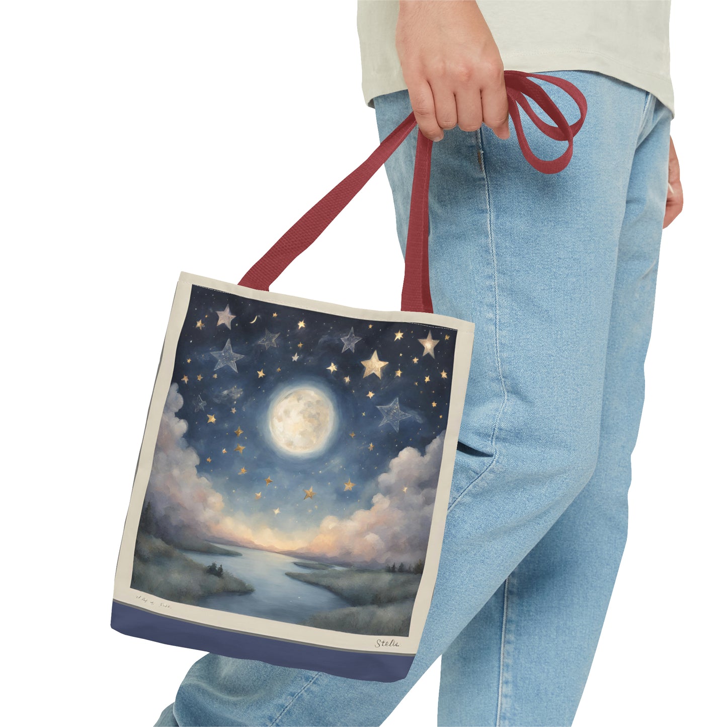 Moon Tote Bag (AOP)