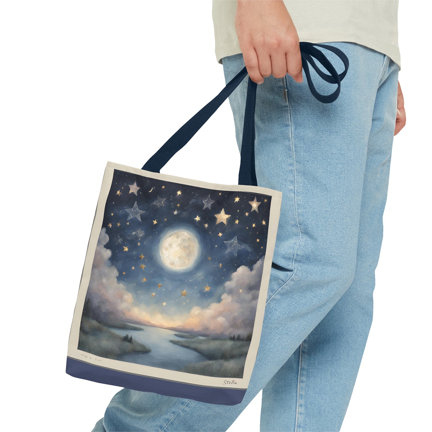 Moon Tote Bag (AOP)