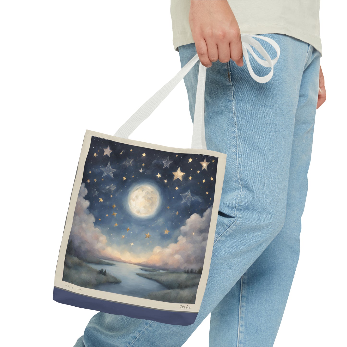 Moon Tote Bag (AOP)