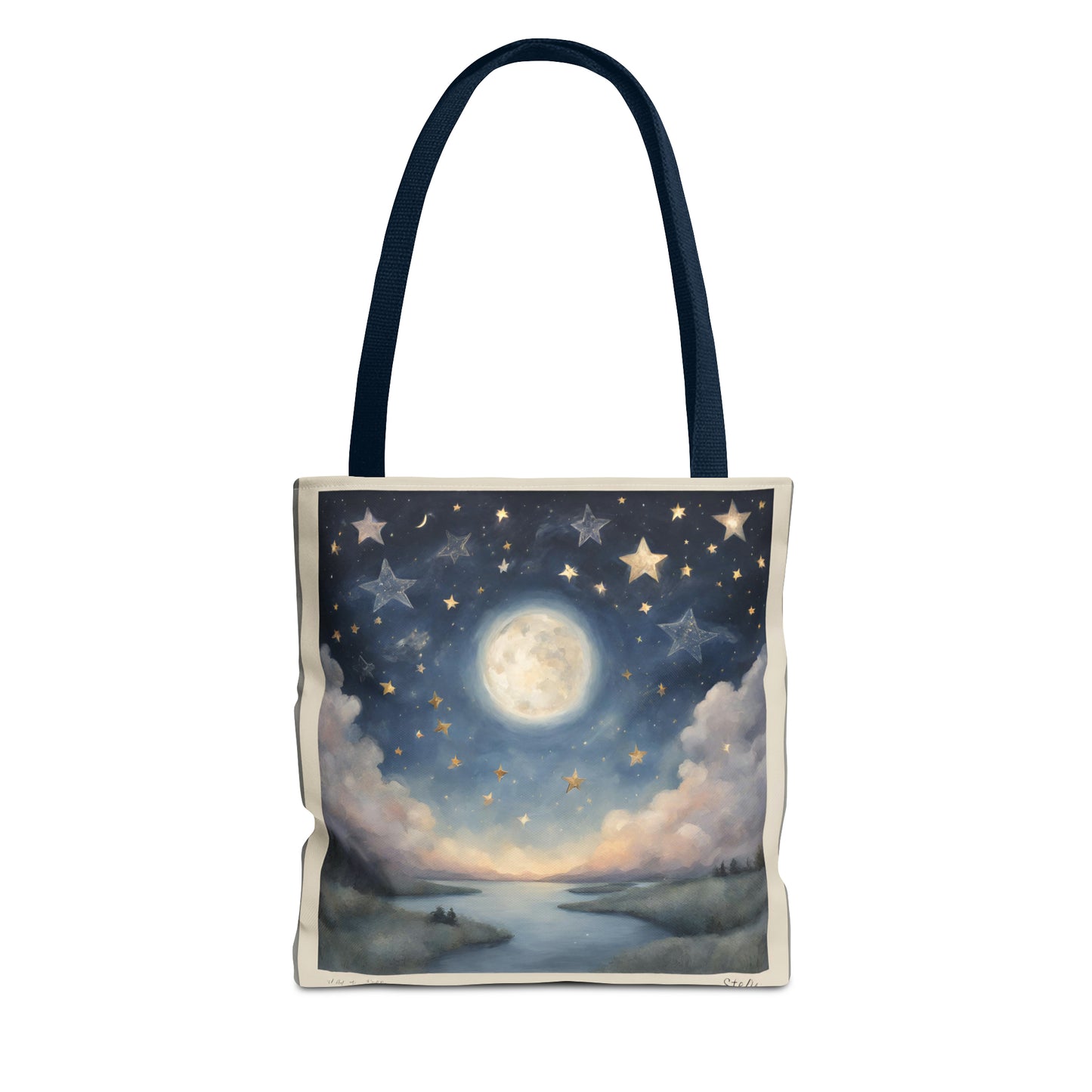 Moon Tote Bag (AOP)